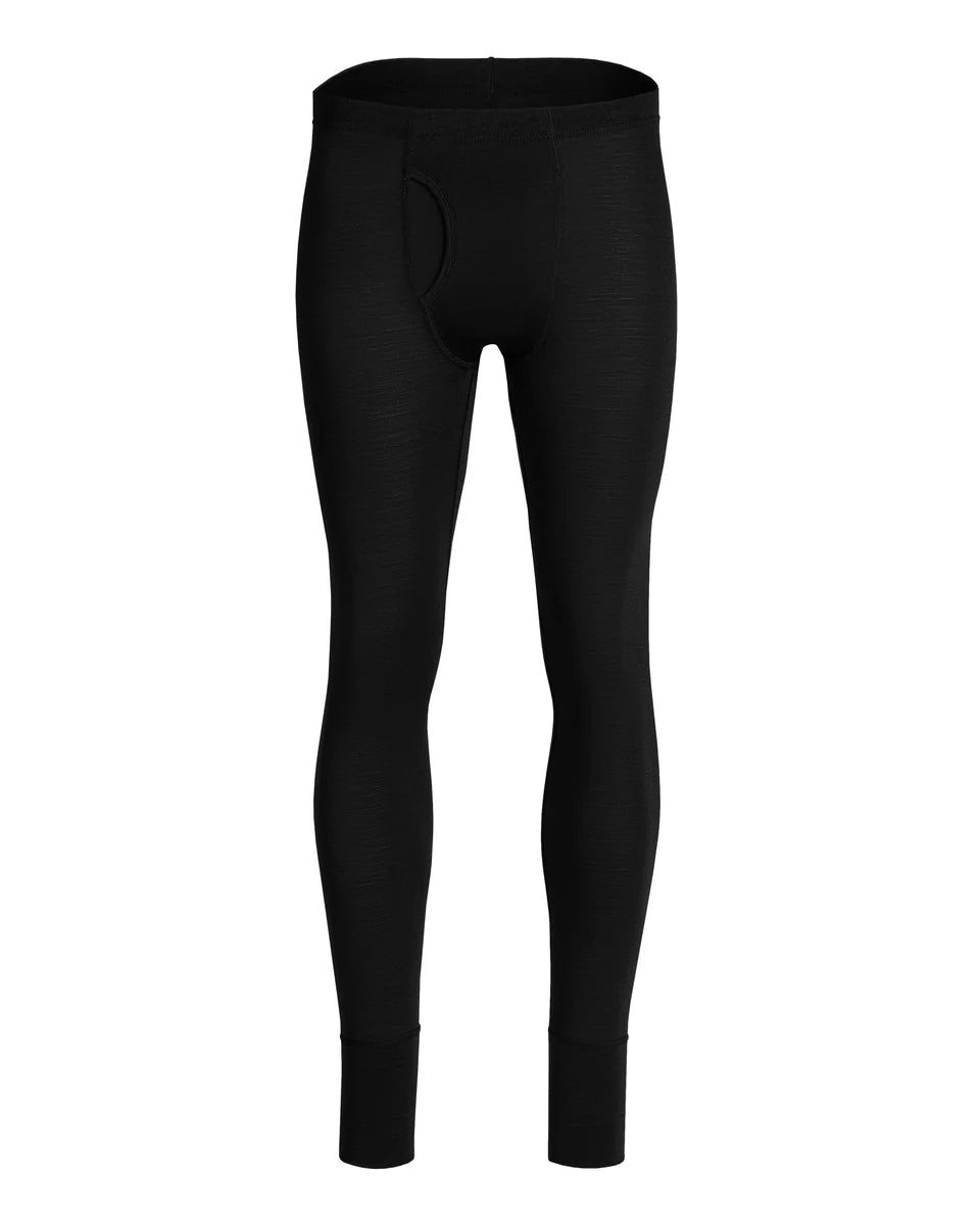 Black leggings on a white background